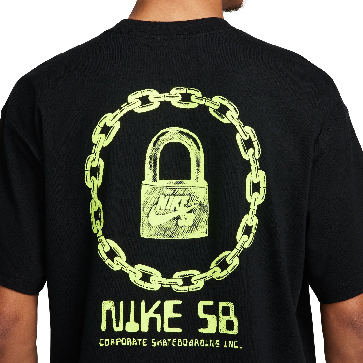SB LOCK TEE BLACK