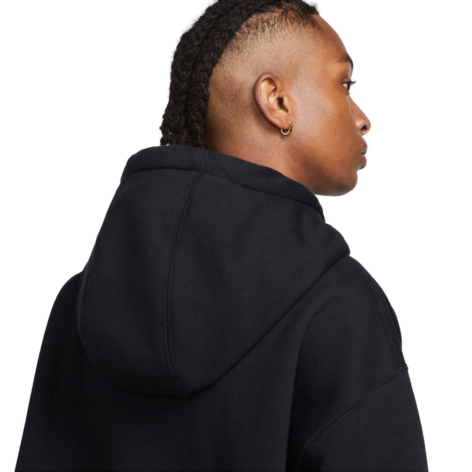 SB FOOTBALL SKATE PULLOVER HOODIE BLACK