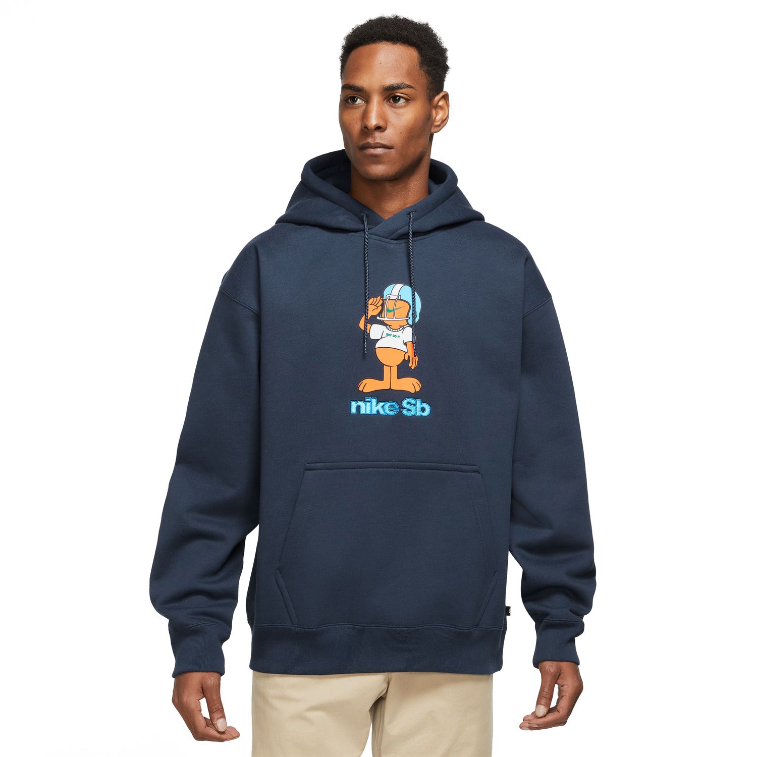 SB FOOTBALL SKATE PULLOVER HOODIE MIDNIGHT NAVY