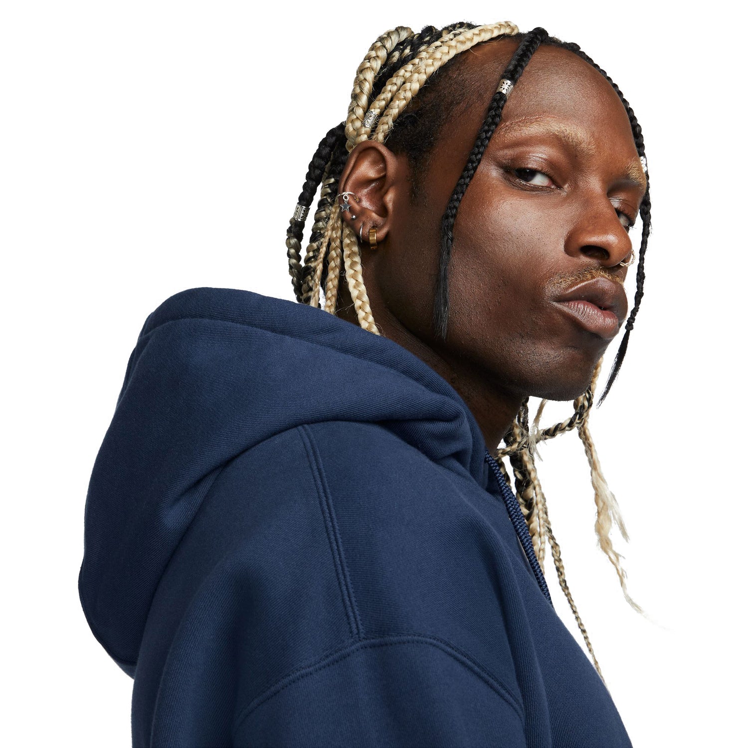 SB FOOTBALL SKATE PULLOVER HOODIE MIDNIGHT NAVY