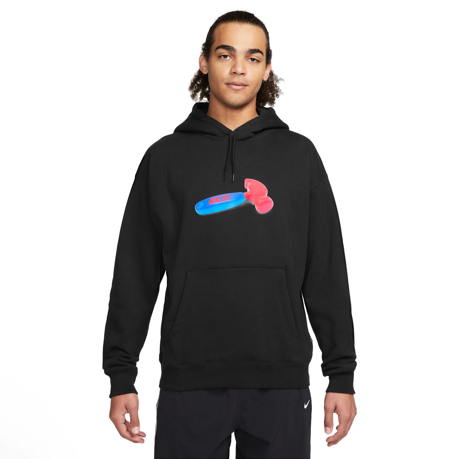 SB HAMMER SKATE HOODIE BLACK