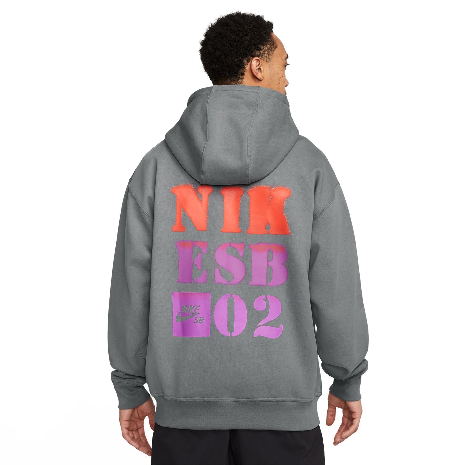 SB SKATE HOODIE SMOKE GREY