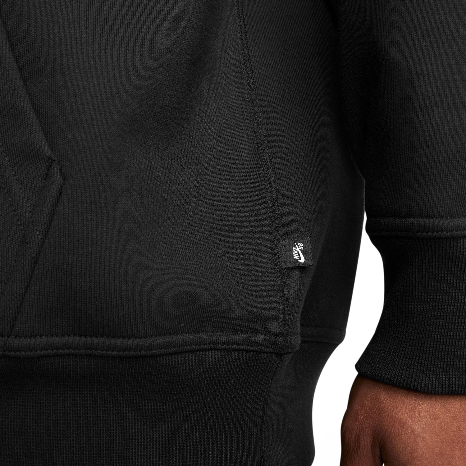 SB FOOTBALL SKATE HOODIE BLACK