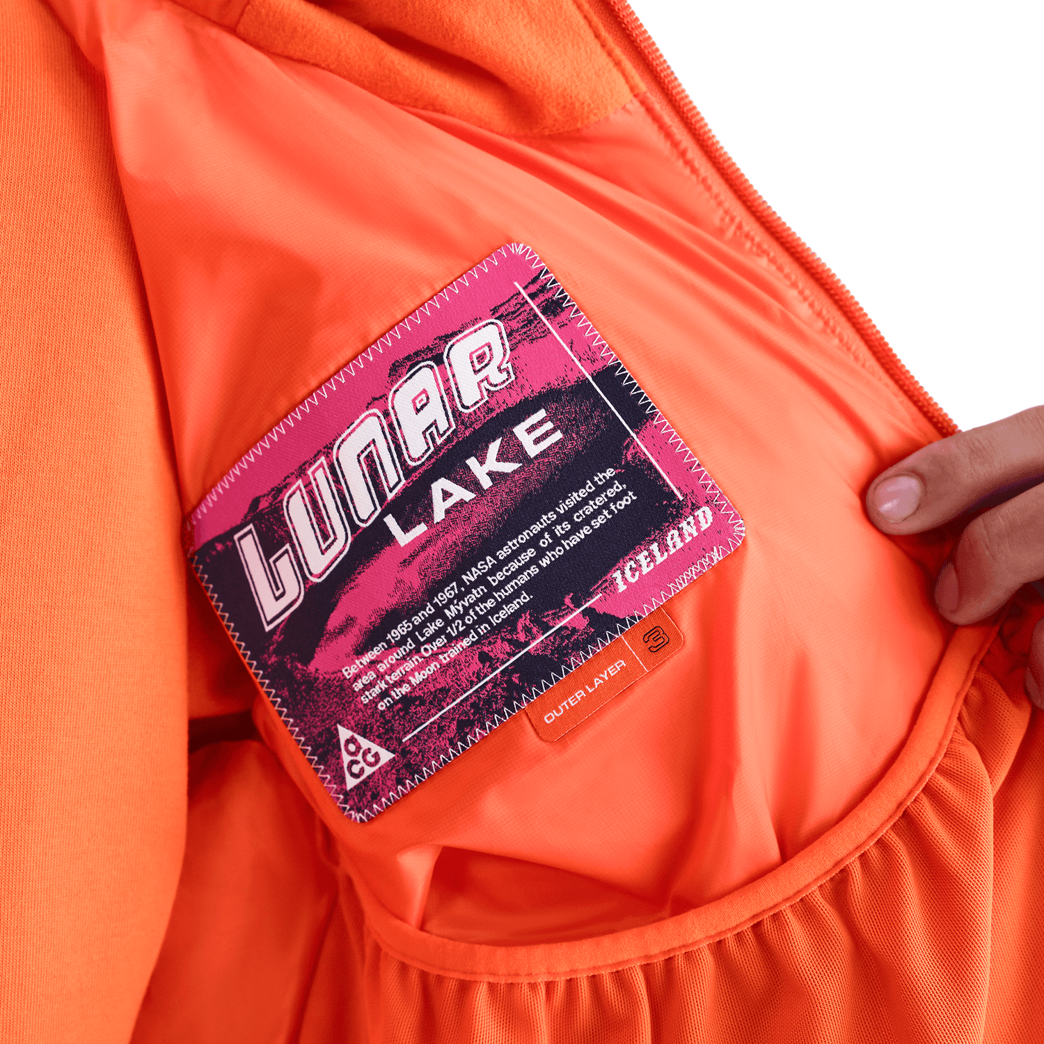 ACG LUNAR LAKE PRIMALOFT® PUFFER SAFETY ORANGE