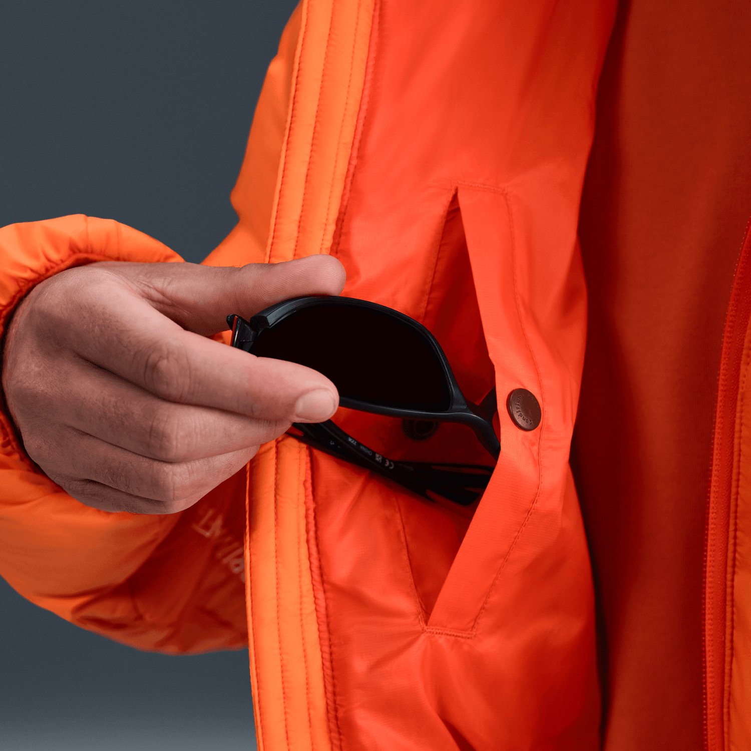 ACG LUNAR LAKE PRIMALOFT® PUFFER SAFETY ORANGE