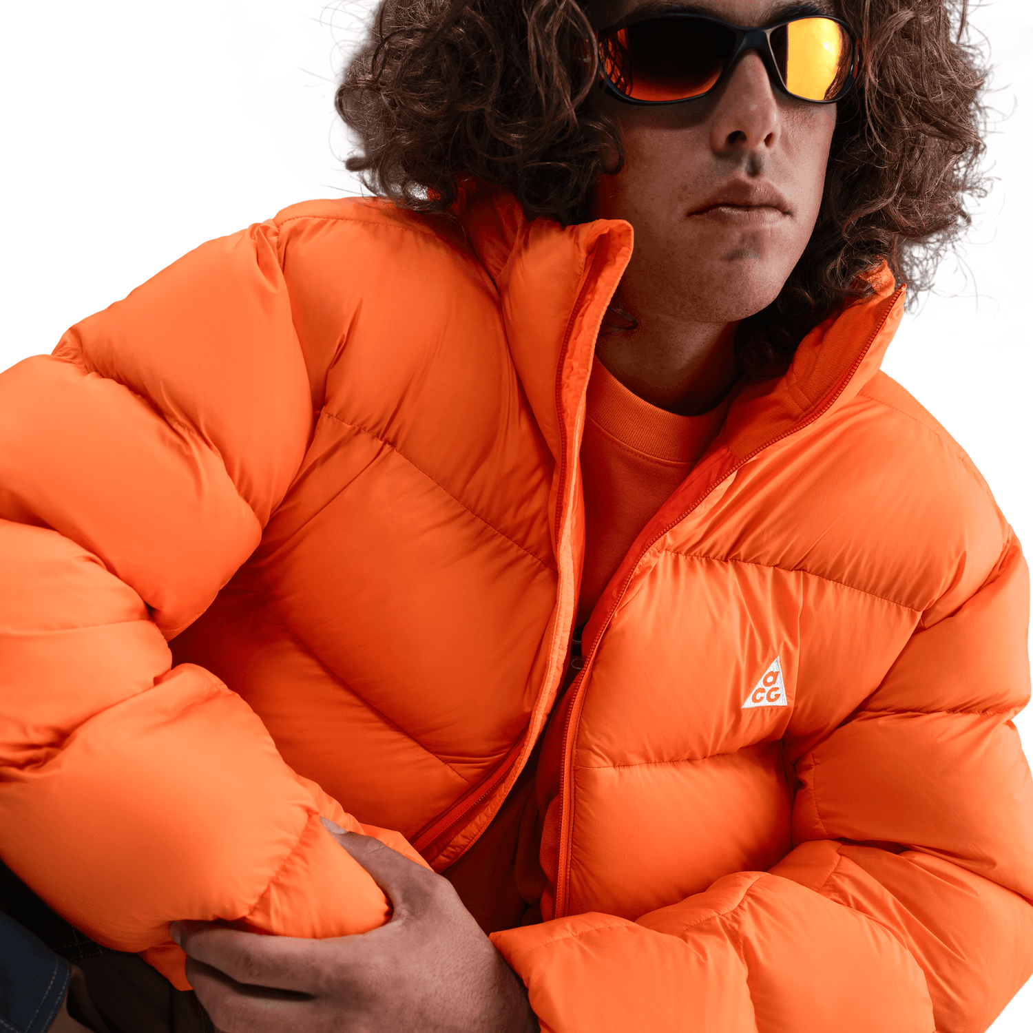 ACG LUNAR LAKE PRIMALOFT® PUFFER SAFETY ORANGE