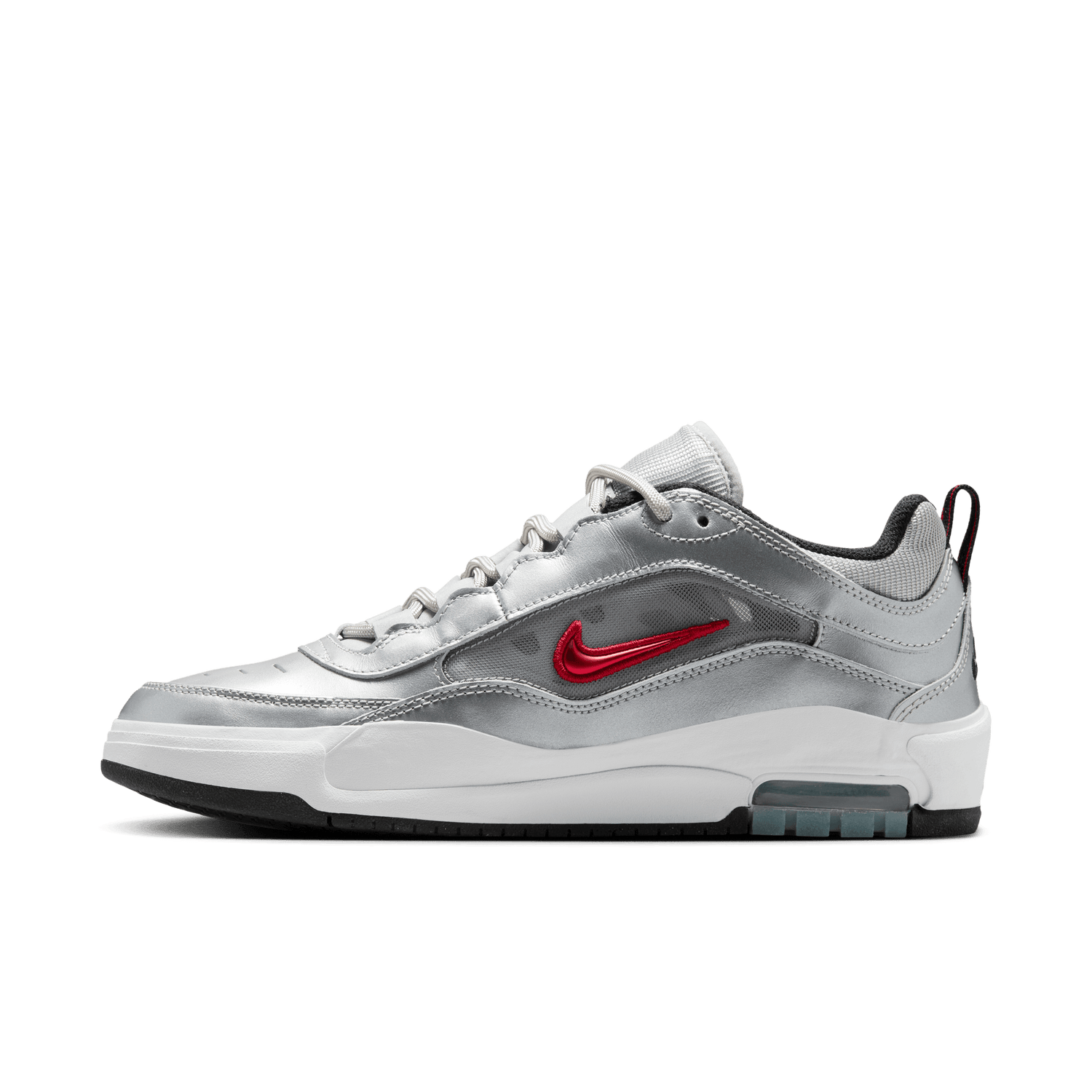 AIR MAX ISHOD PRM METALLIC SILVER / VARSITY RED