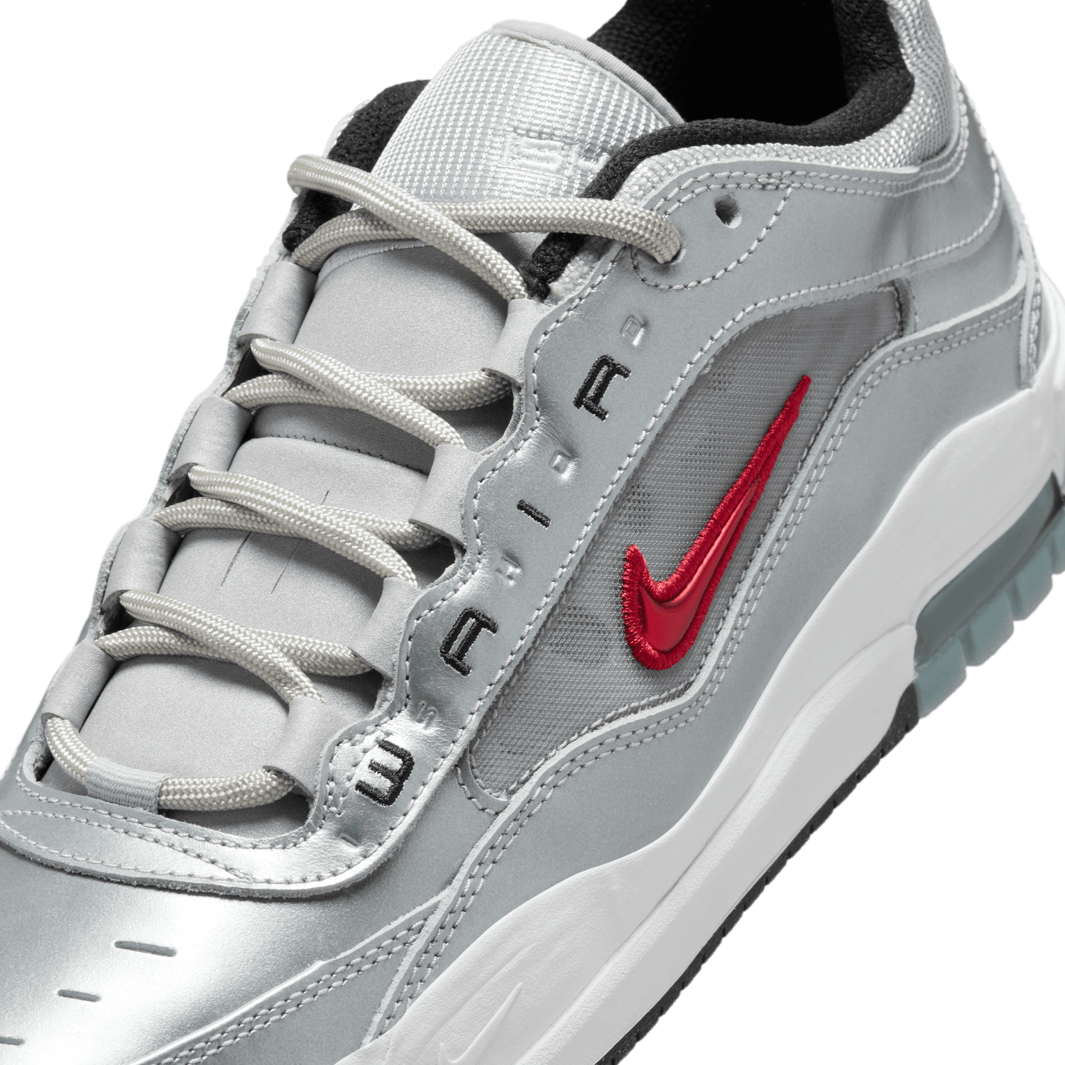 AIR MAX ISHOD PRM METALLIC SILVER / VARSITY RED