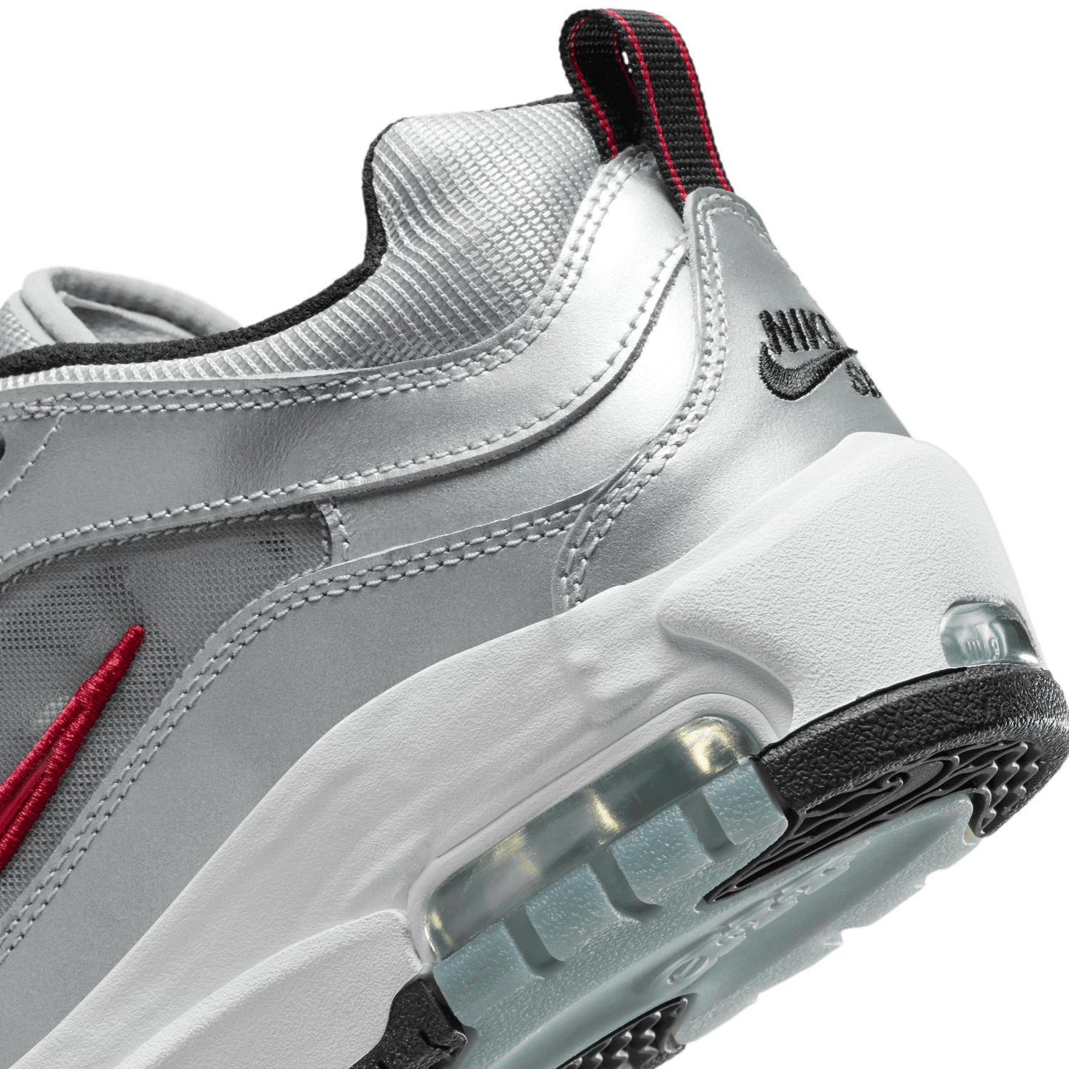 AIR MAX ISHOD PRM METALLIC SILVER / VARSITY RED