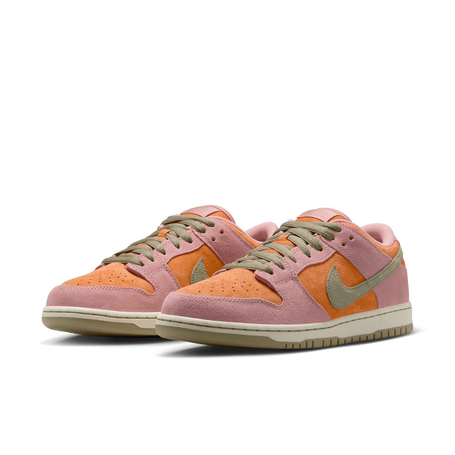 SB DUNK LOW PRO RED STARDUST / NEUTRAL OLIVE