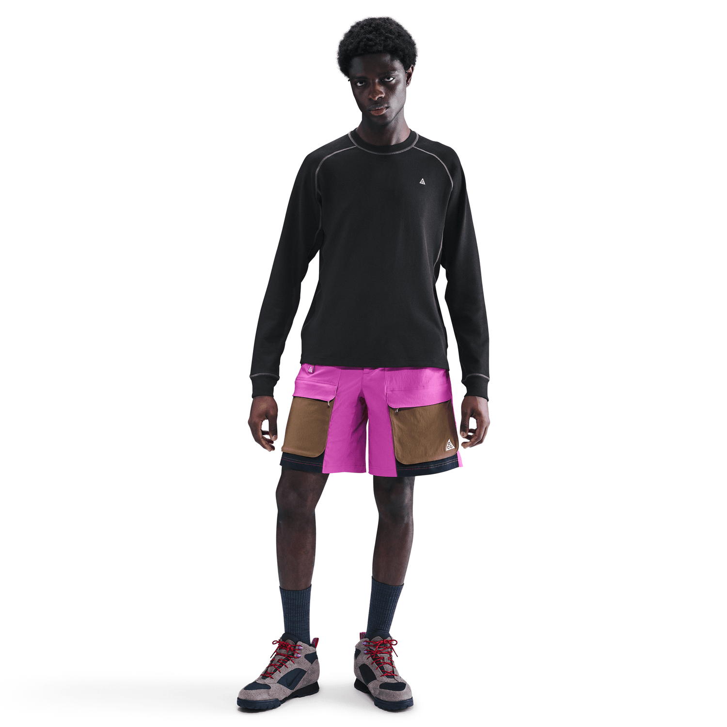 ACG CHINATI LS TEE BLACK / ANTHRACITE