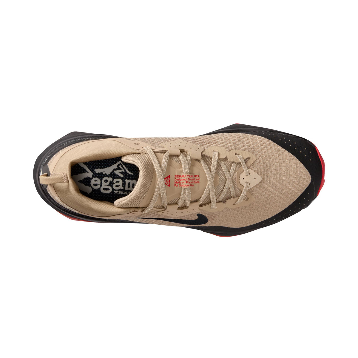 ACG ZEGAMA TRAIL GORE-TEX LINEN / BLACK / LIGHT CRIMSON / LIGHT OREWOOD BROWN