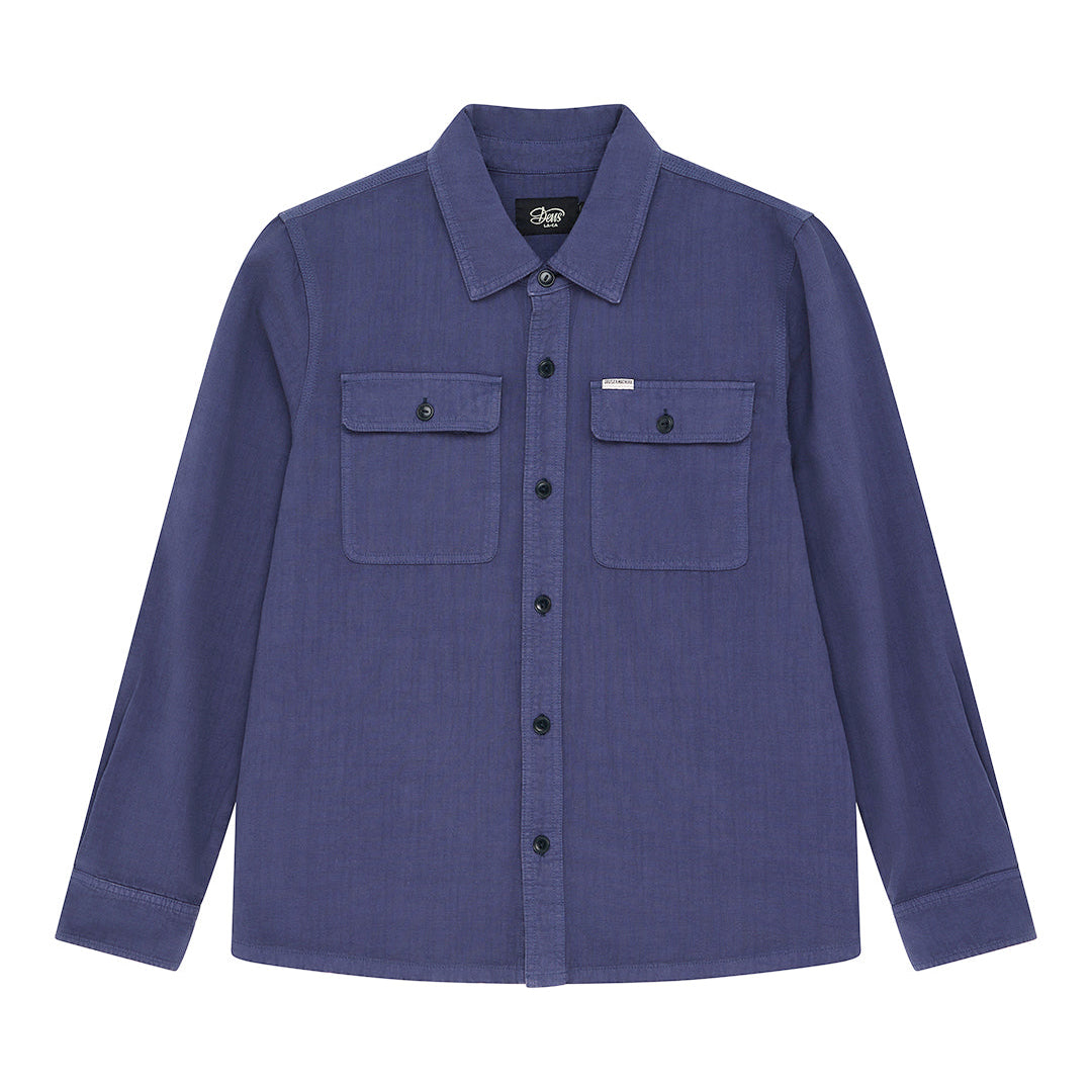 VACAY CHAMBRAY SHIRT MECHANIC BLUE