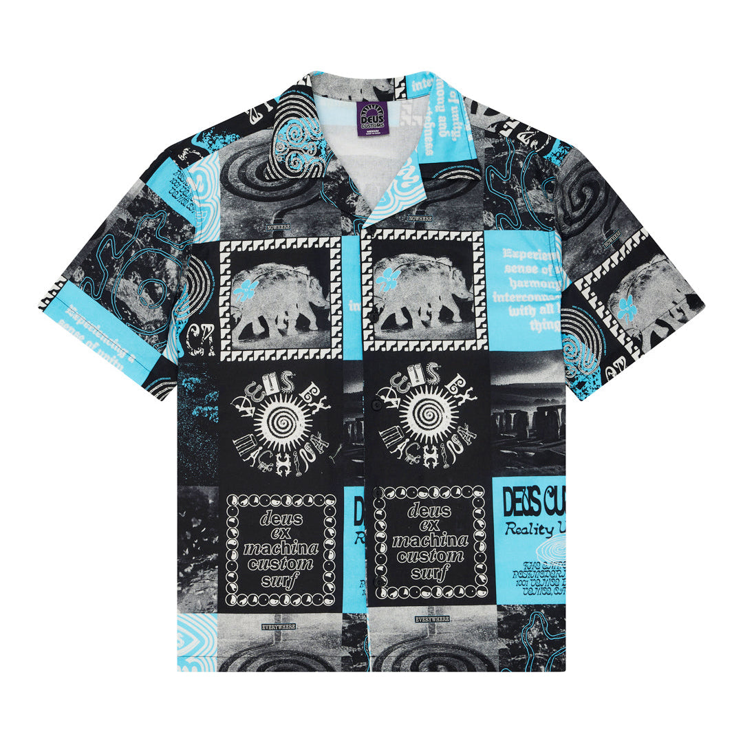 WASHED AWAY SHIRT CAVIAR