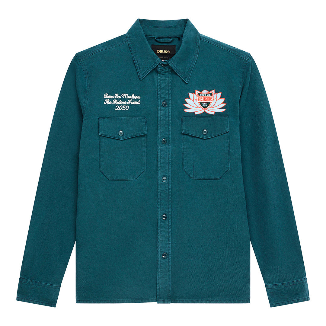 SACRED CHEST SHIRT RACING GREEN