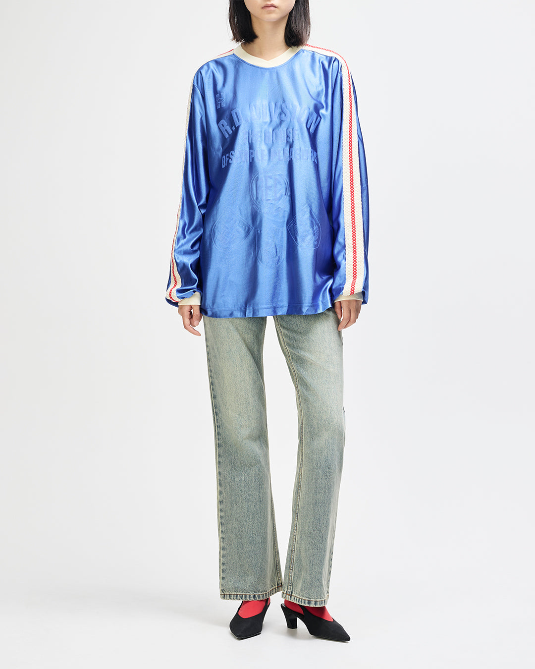 KAZUKO JERSEY DAPHNE BLUE
