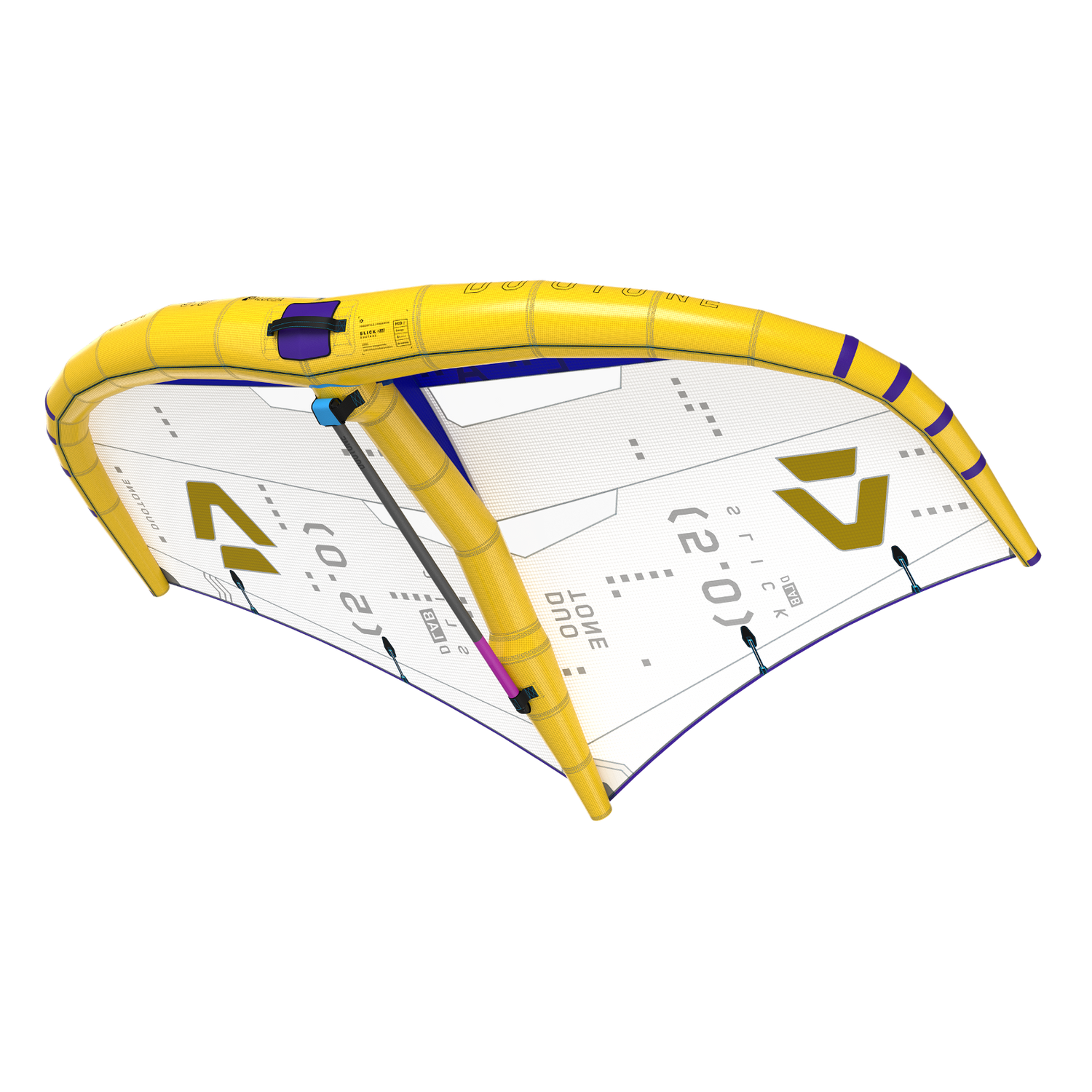 SLICK D/LAB WING CLAY / ROYAL BLUE / WHITE