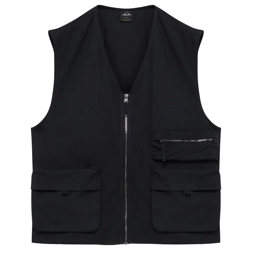 ECHO RISE VEST PITCH BLACK