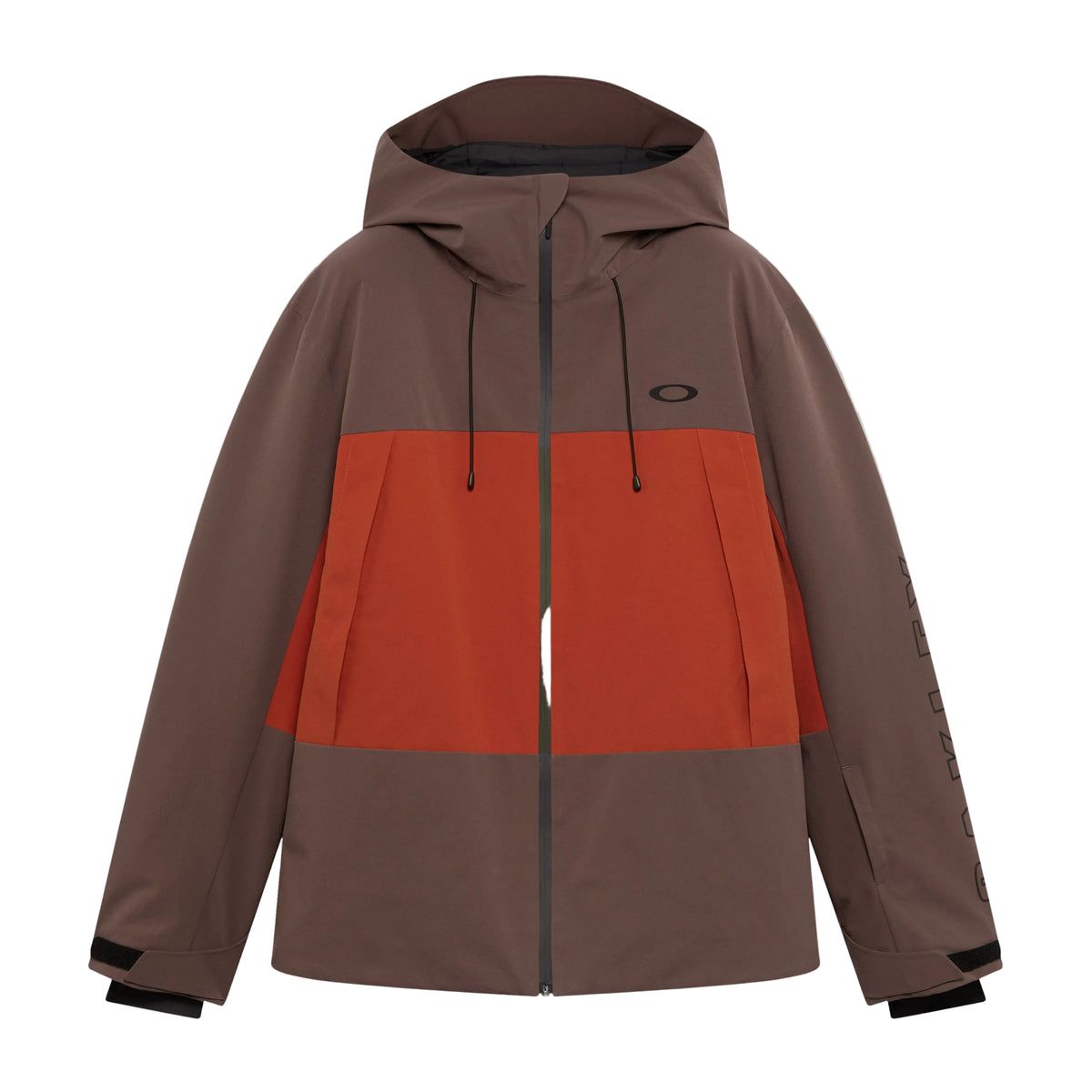 TIMBERLINE INSULATED JACKET DARK UMBER / FLAME RED