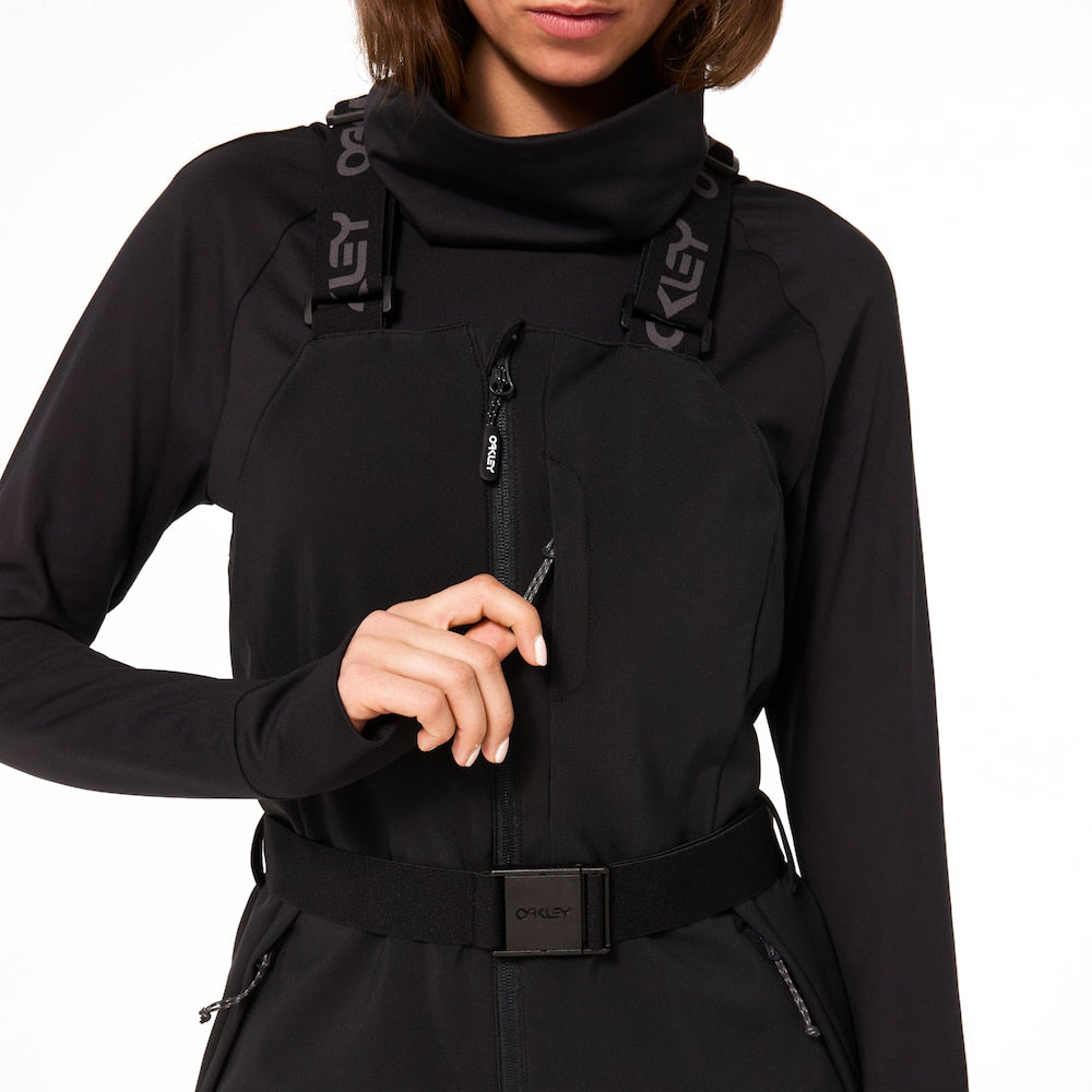 TNP HARPER SOFTSHELL BIB BLACKOUT