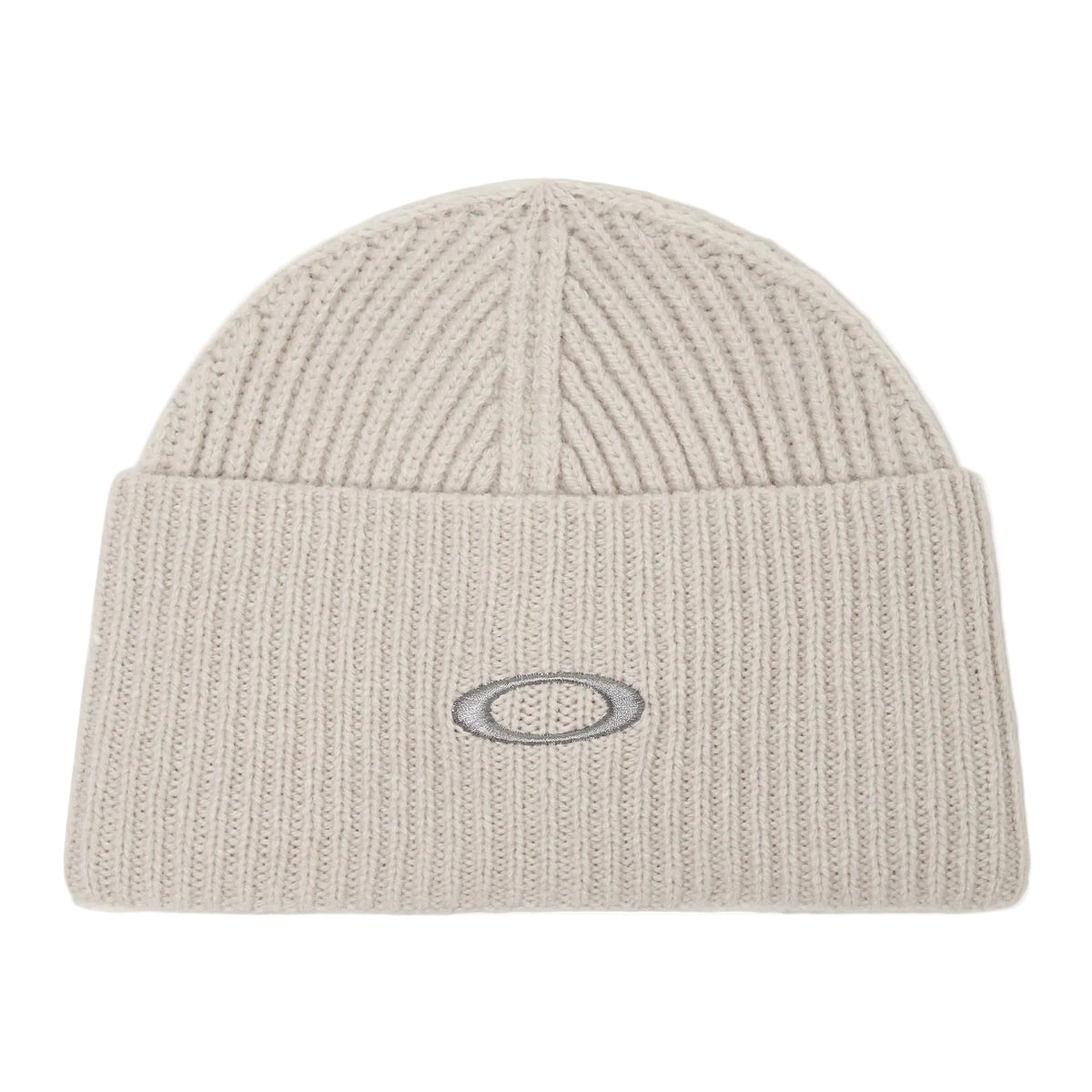 ELLIPSE RIBBED BEANIE MIST / CEMENT