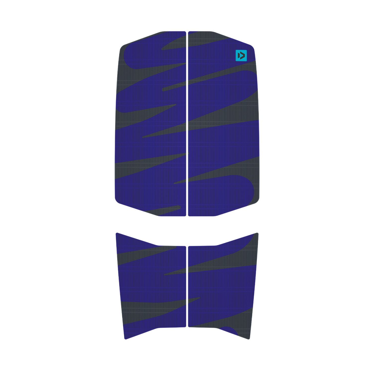 BOARD ACC TRACTION PAD FRONT DARK GREY / VIOLET