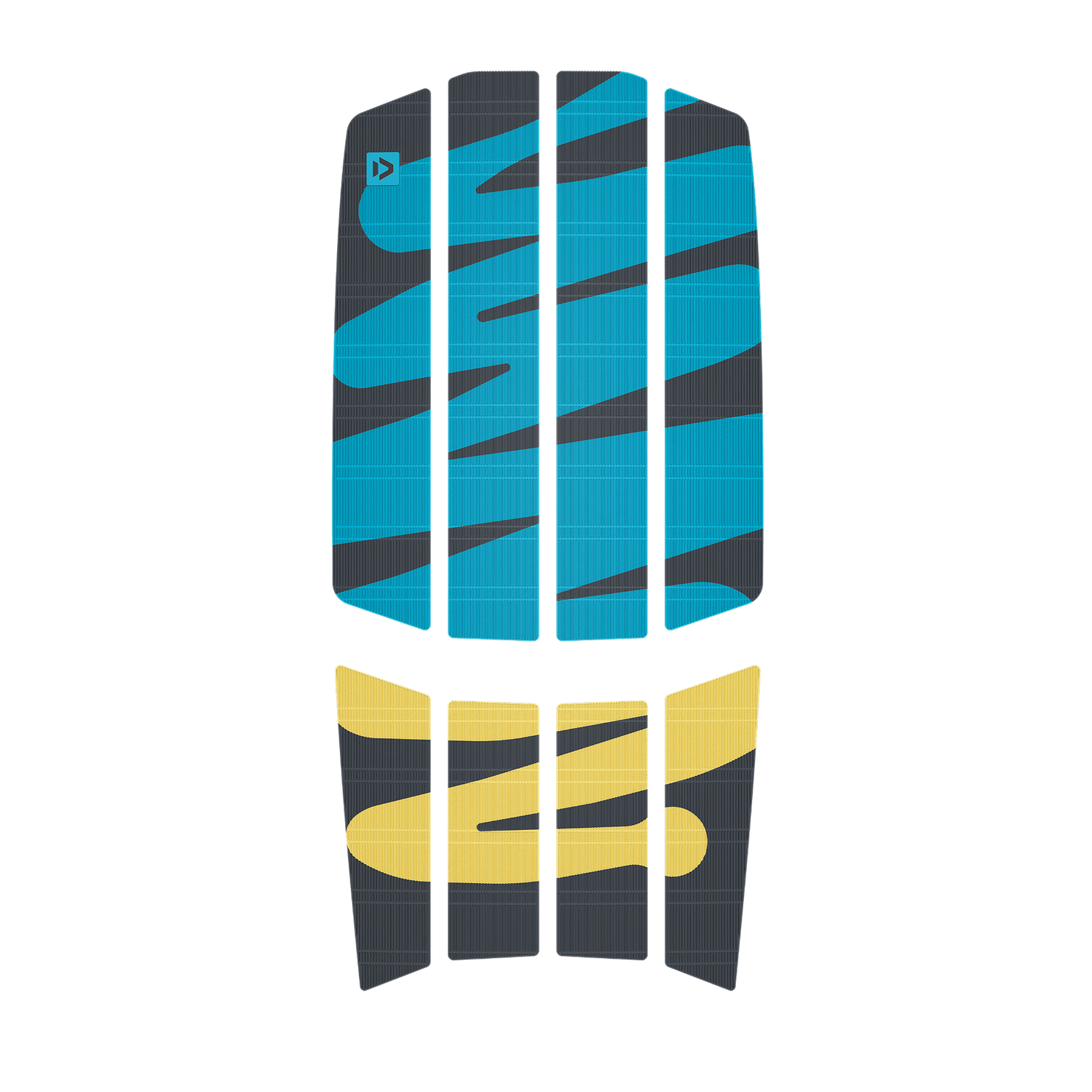 BOARD ACC TRACTION PAD TEAM FRONT DARK GREY / BLUE