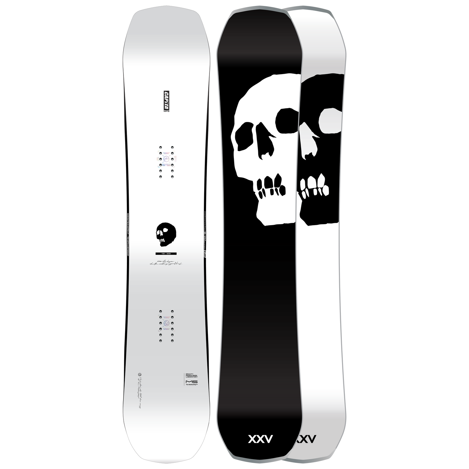 THE BLACK SNOWBOARD OF DEATH
