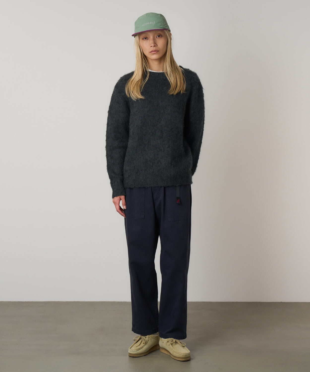 LOOSE TAPERED PANT DOUBLE NAVY