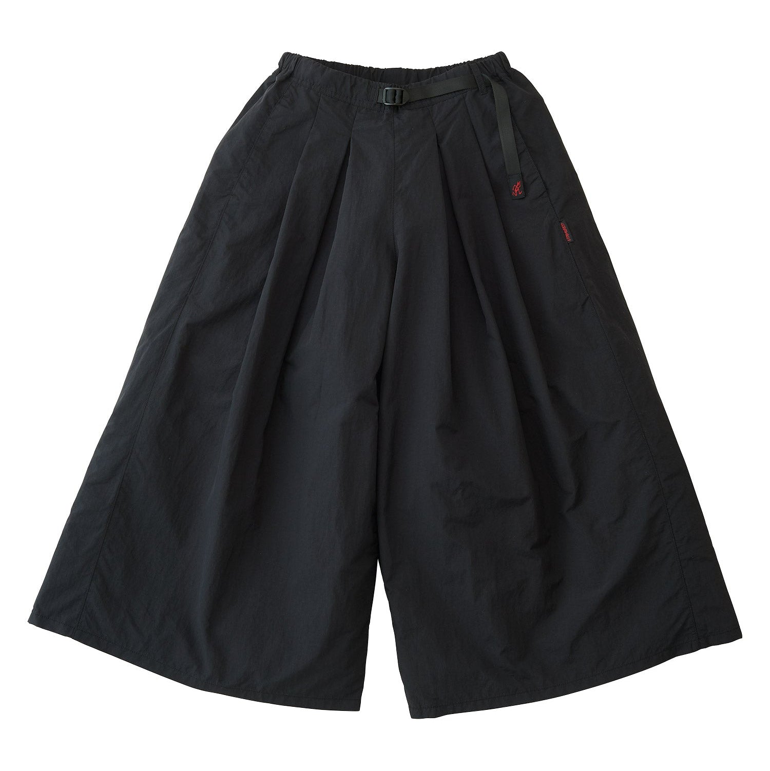 NYLON FLARE PANT BLACK