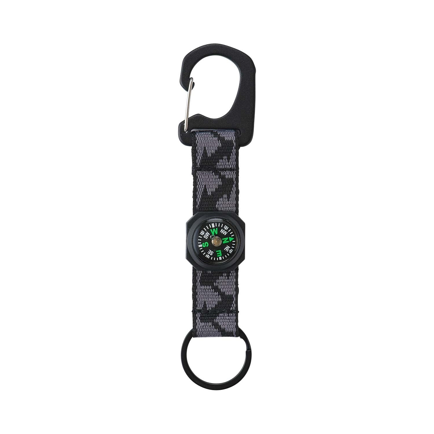 COMPASS KEYRING ZIG-ZAG