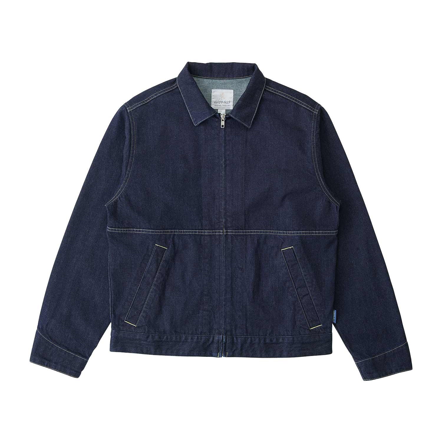 JAPANESE SLUB DENIM JACKET INDIGO