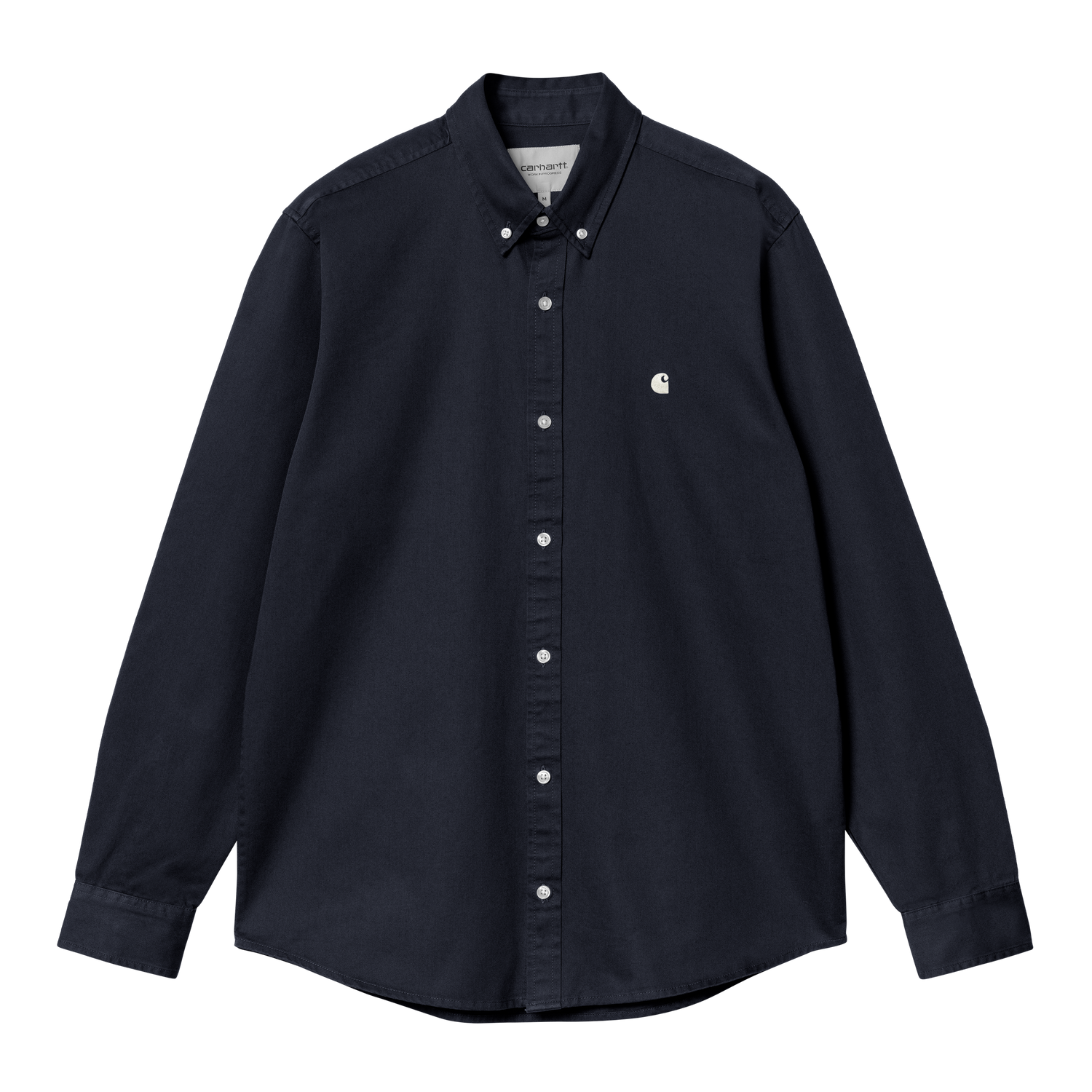 L/S MADISON SHIRT DARK NAVY / WAX