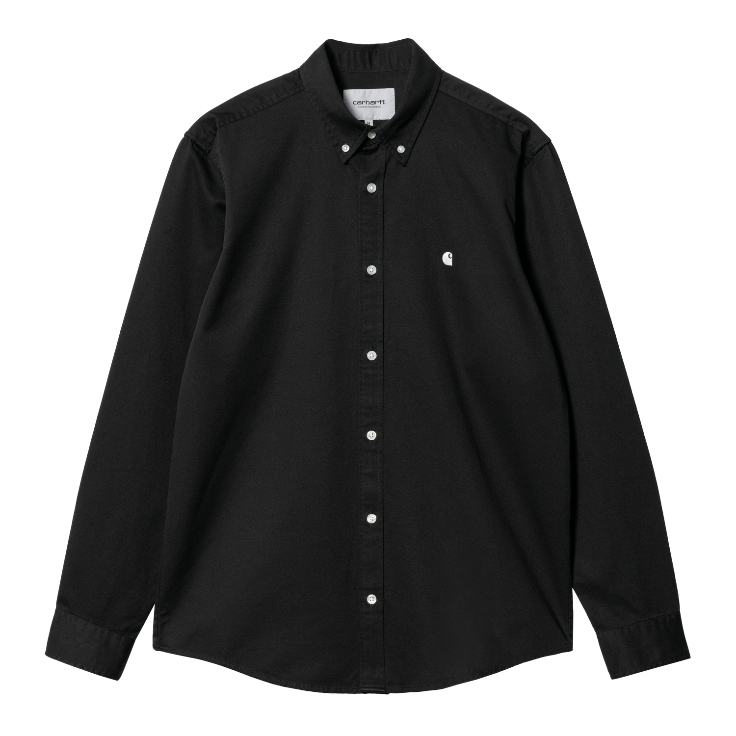 L/S MADISON SHIRT BLACK / WAX