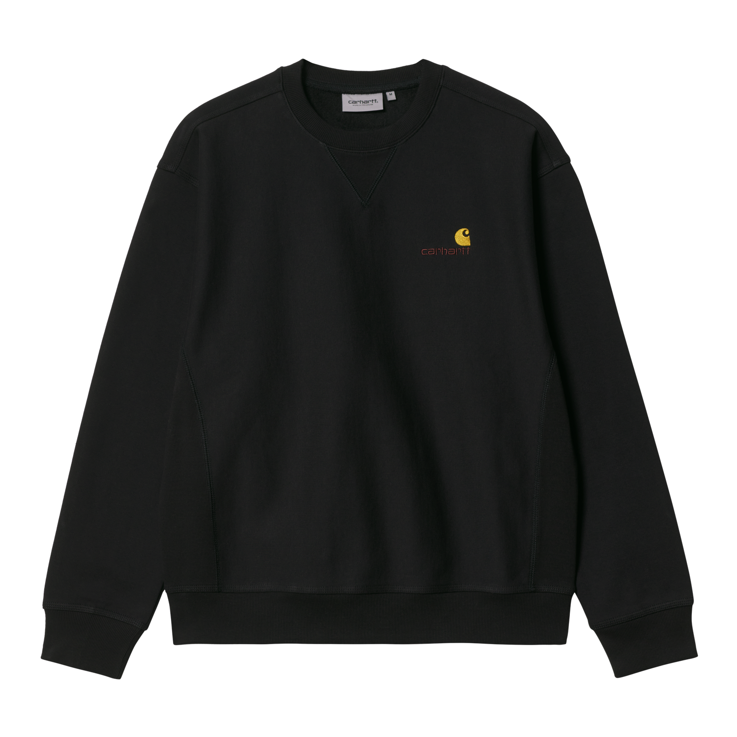 AMERICAN SCRIPT SWEAT BLACK