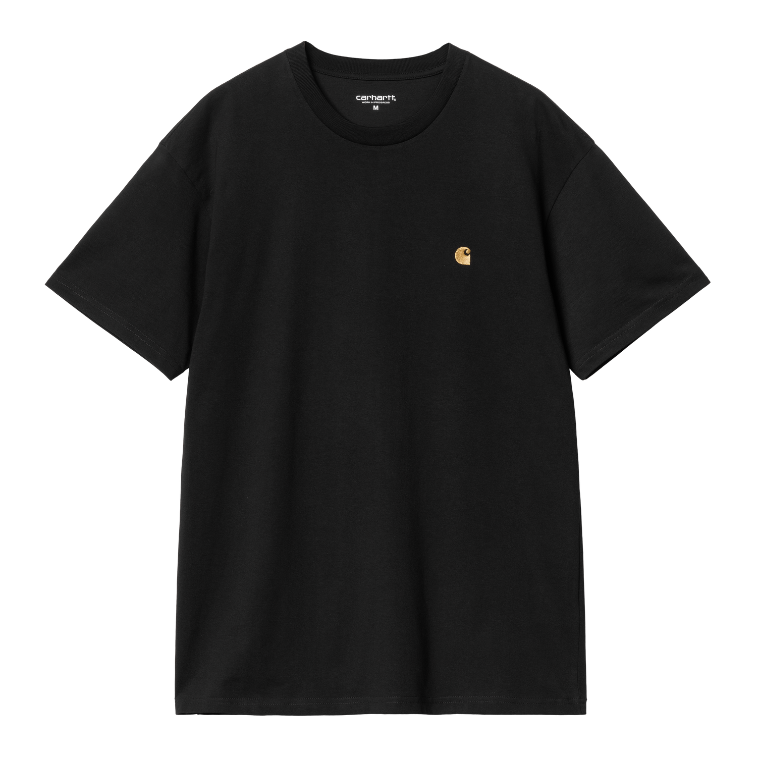 S/S CHASE T-SHIRT BLACK / GOLD