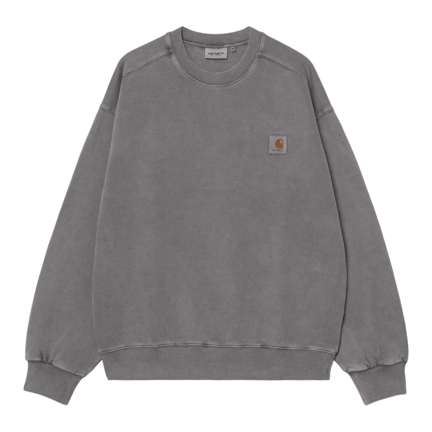 VISTA SWEAT BLACK GARMENT DYED