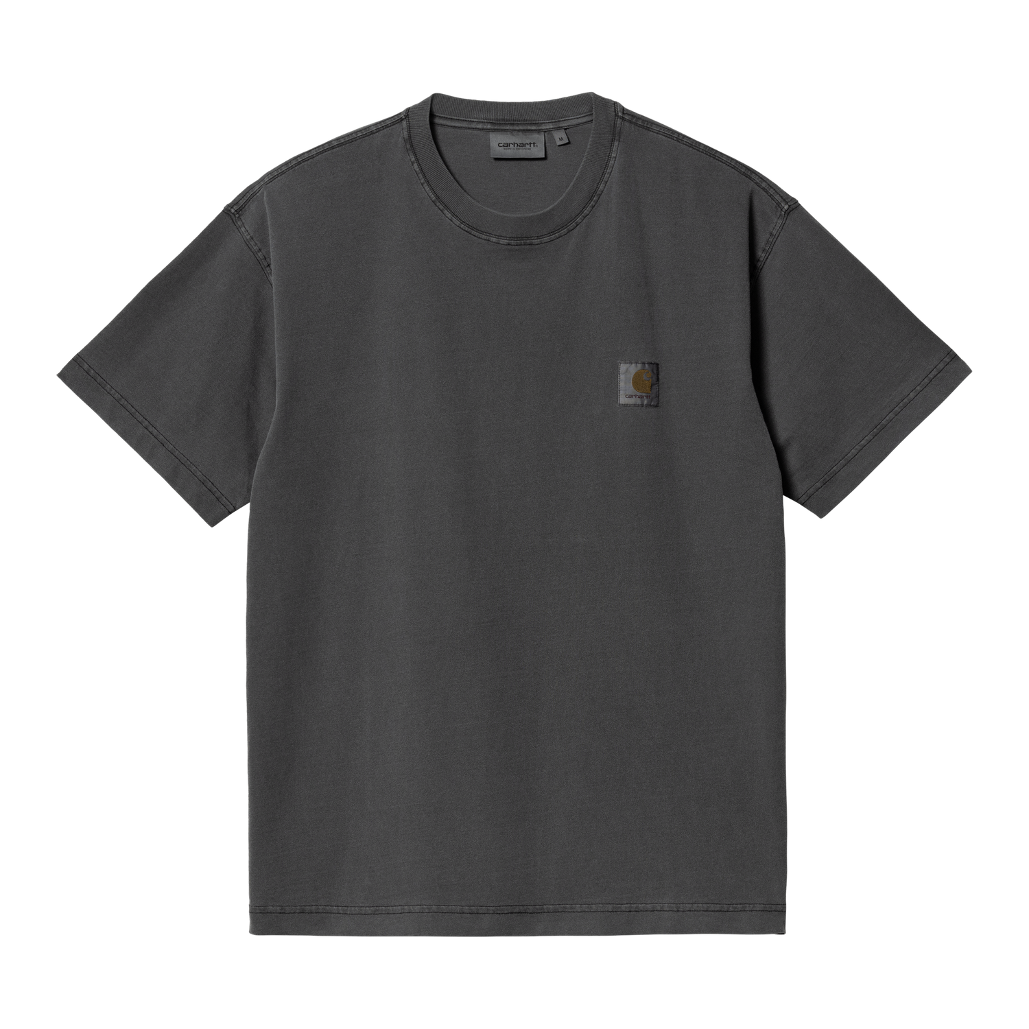 S/S NELSON T-SHIRT BLACK GARMENT DYED