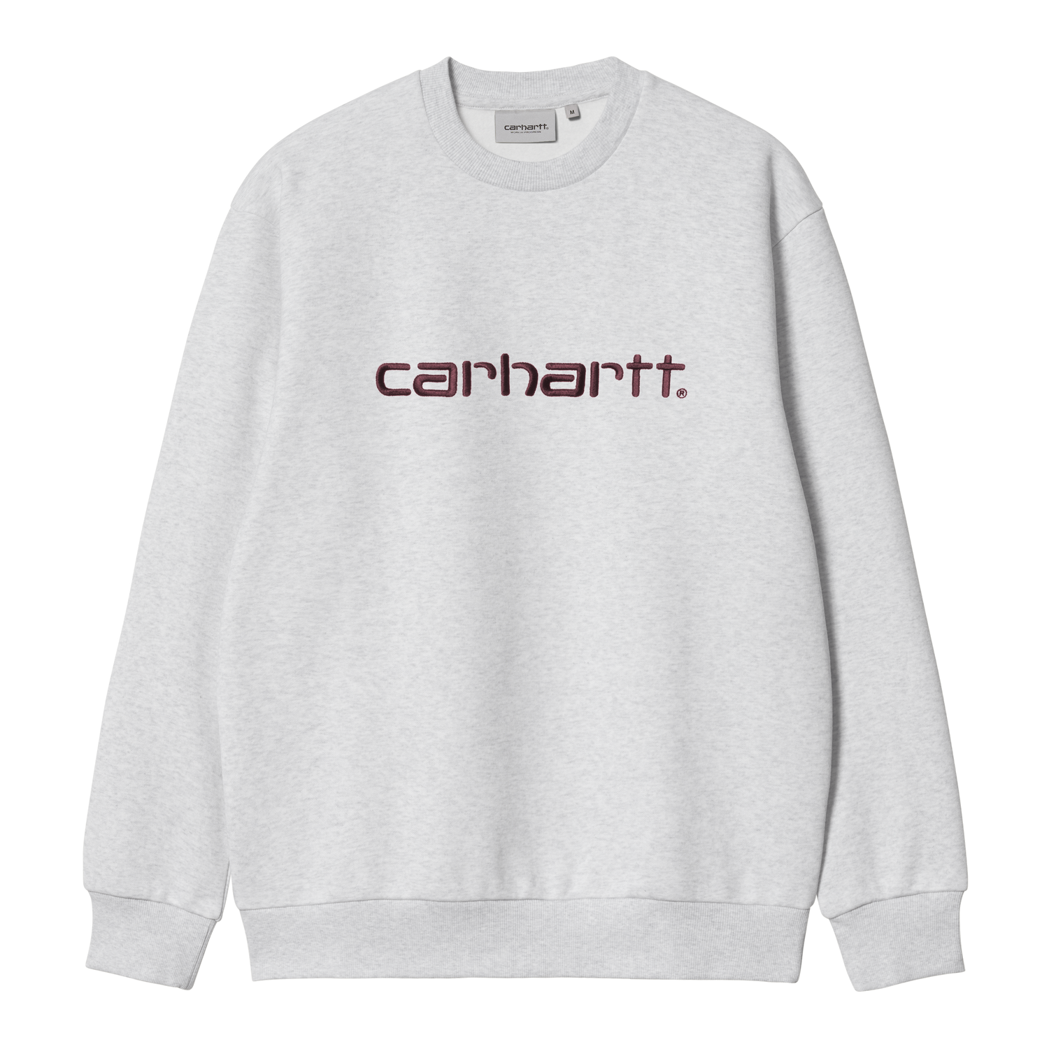 CARHARTT SWEAT ASH HEATHER / RONDO