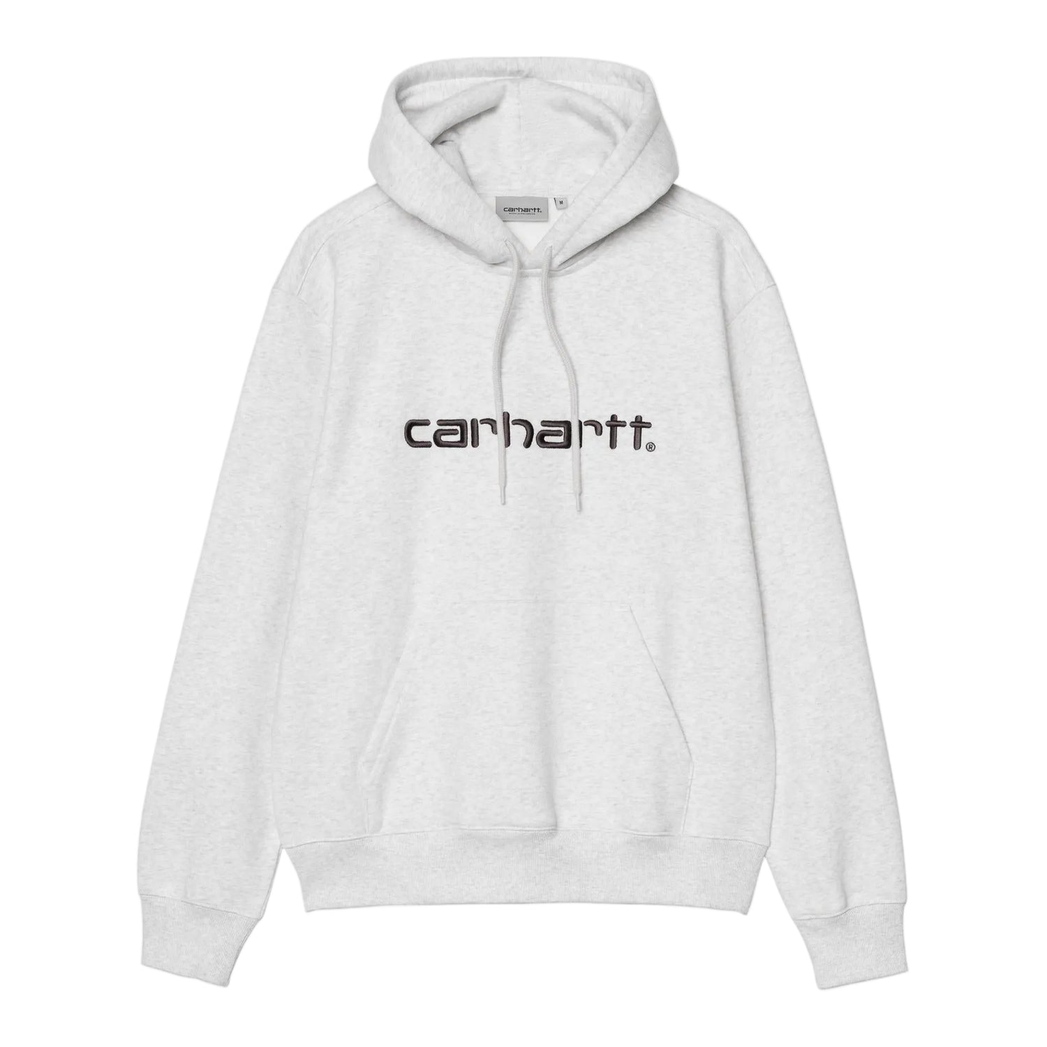HOODED CARHARTT SWEAT ASH HEATHER / GRAPHITE