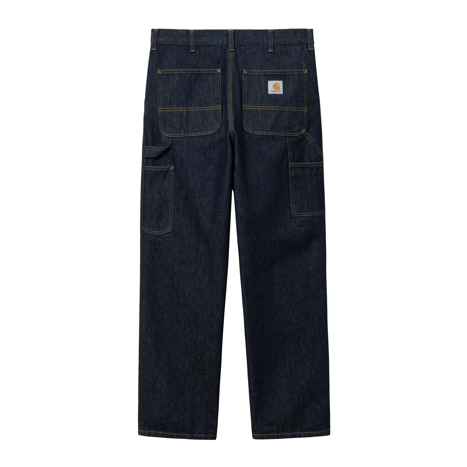 SINGLE KNEE PANT BLUE RINSED