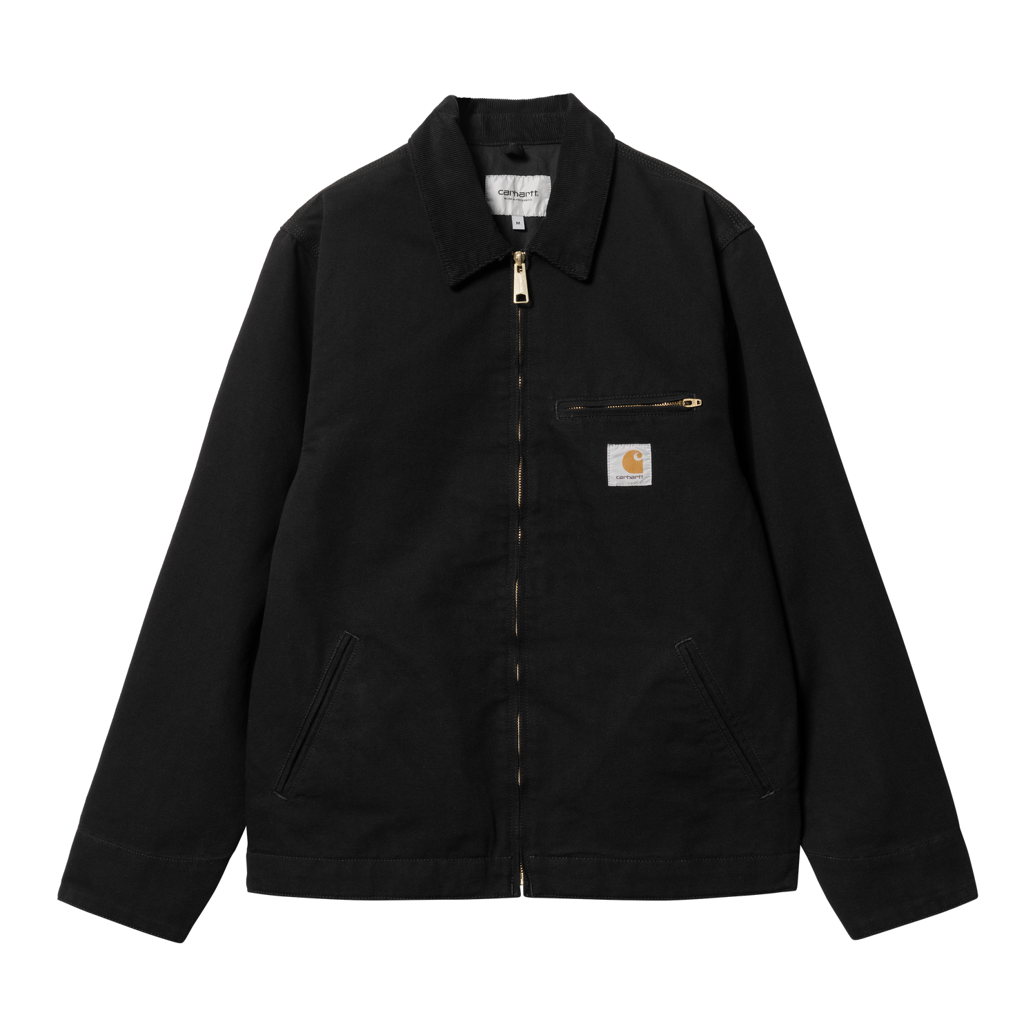 DETROIT JACKET BLACK / BLACK RINSED