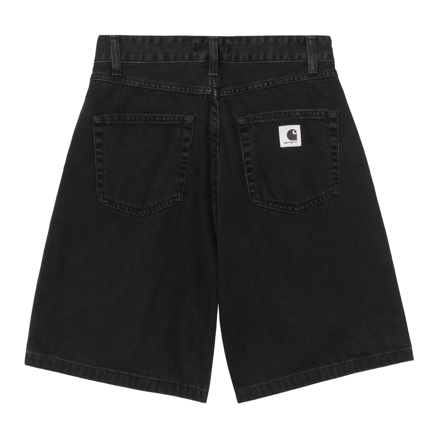 W' ALTA SHORT BLACK STONE WASHED