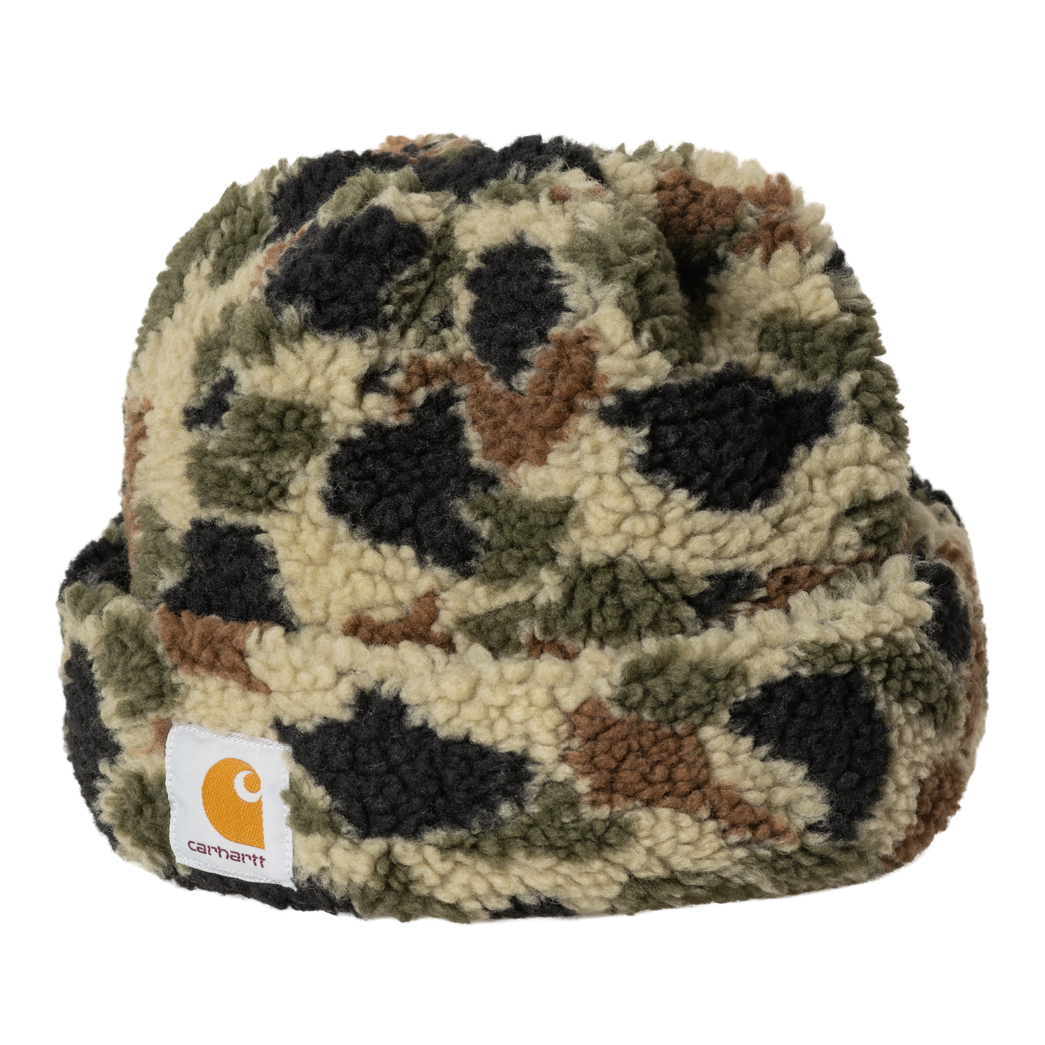 PRENTIS BEANIE CAMO DUCK JACQUARD GREEN