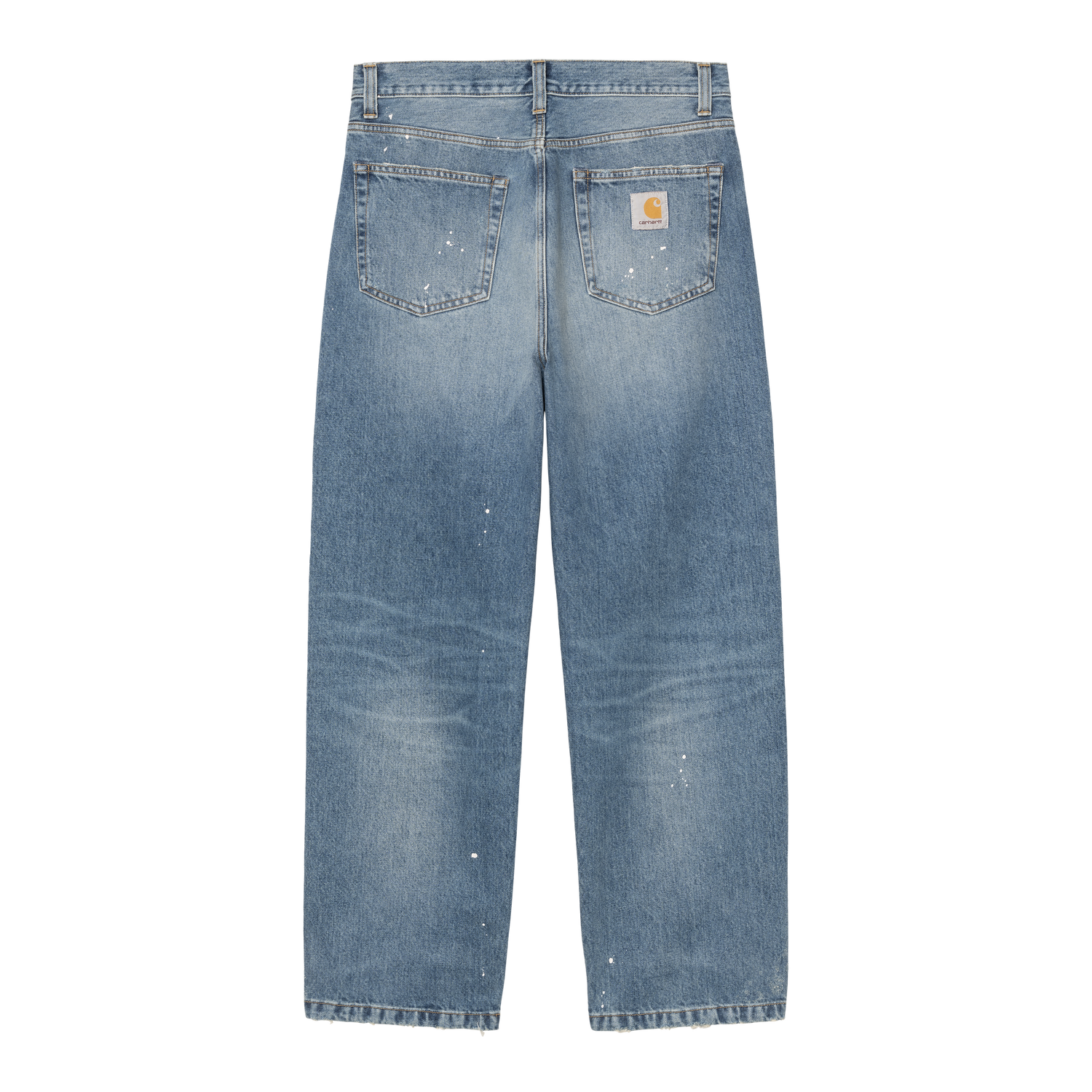 LANDON PANT BLUE DESTROY WASH SPLATTER