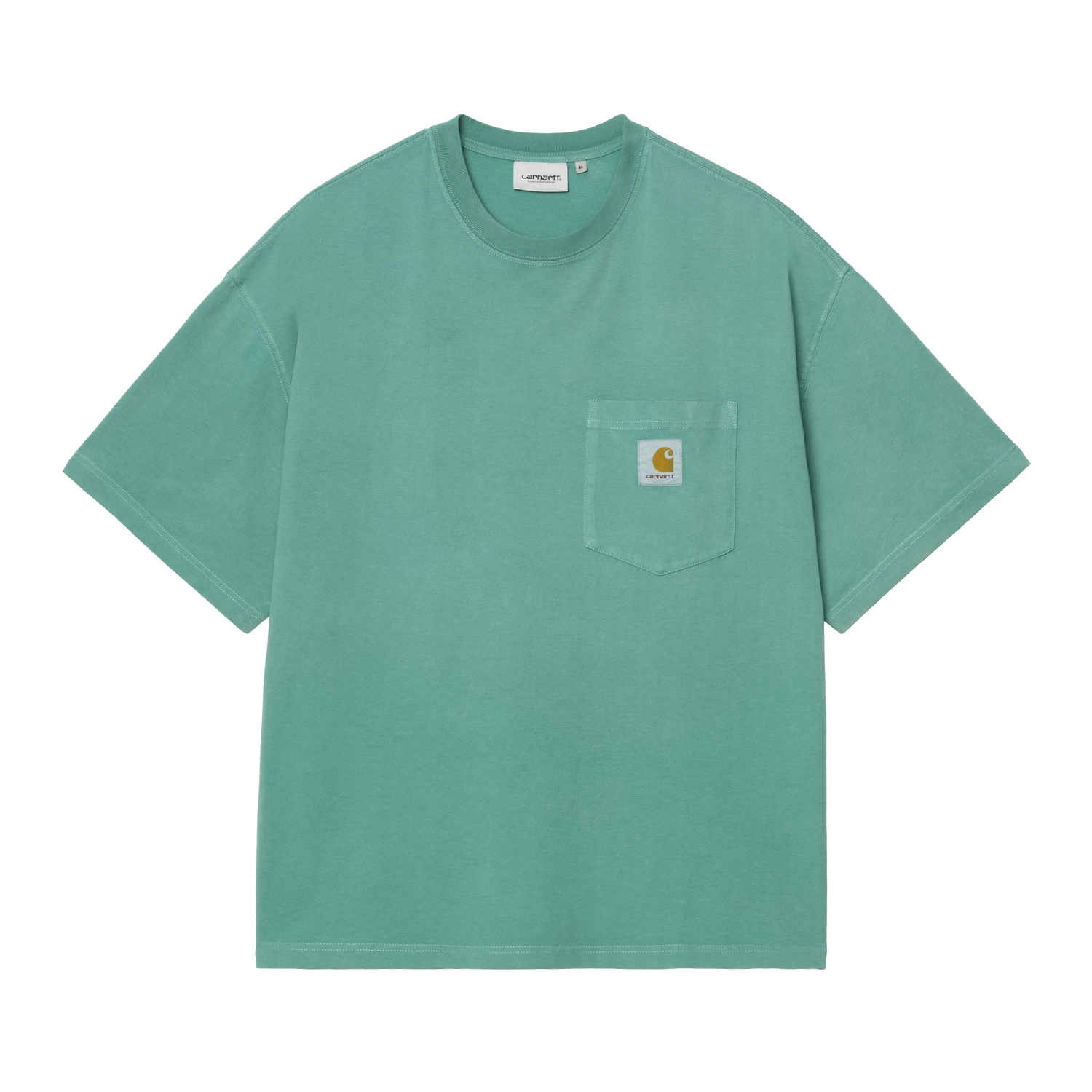 S/S HUDSON POCKET T-SHIRT SAGUARO CHALK WASH