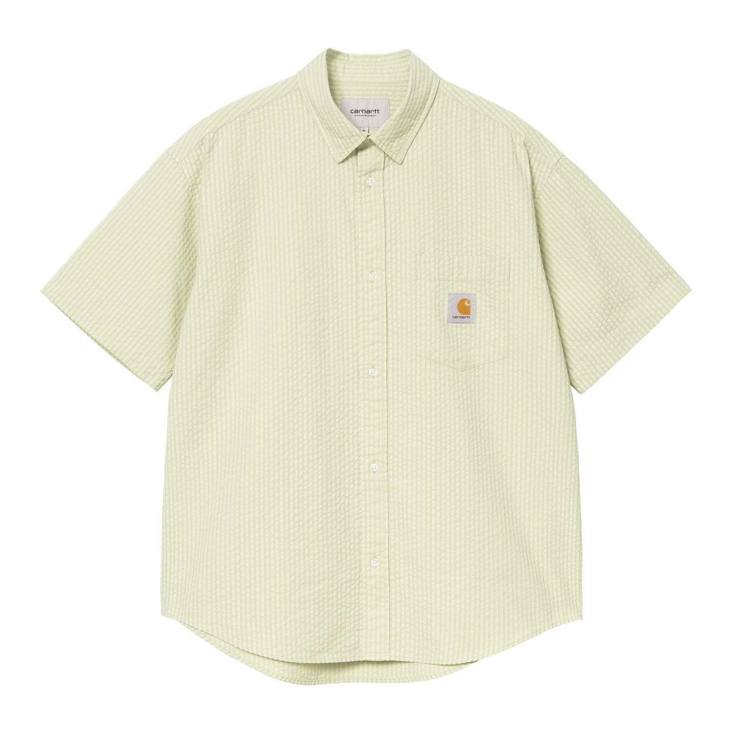 S/S TOLAND SHIRT TOLAND STRIPE PALE OLIVE