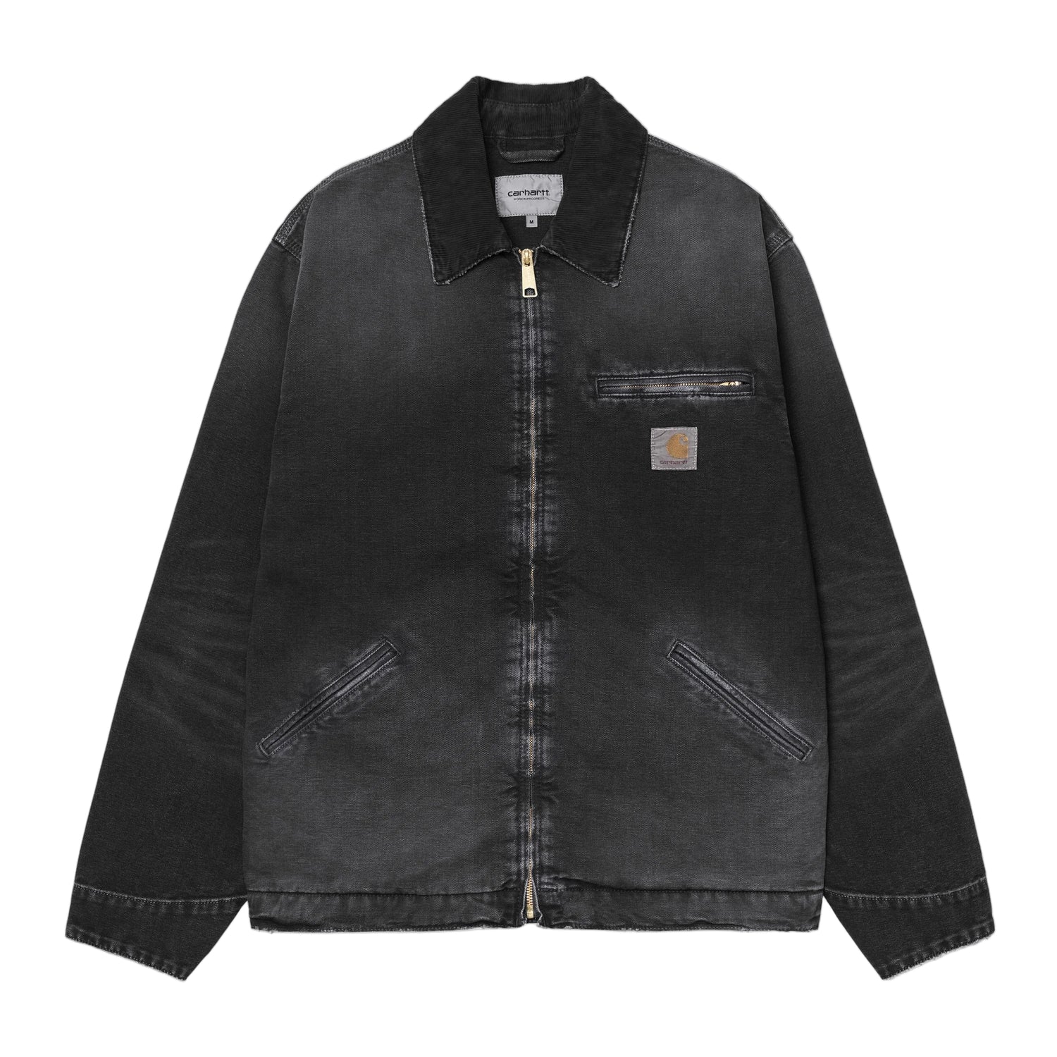 OG DETROIT JACKET BLACK / BLACK DESTROY WASH