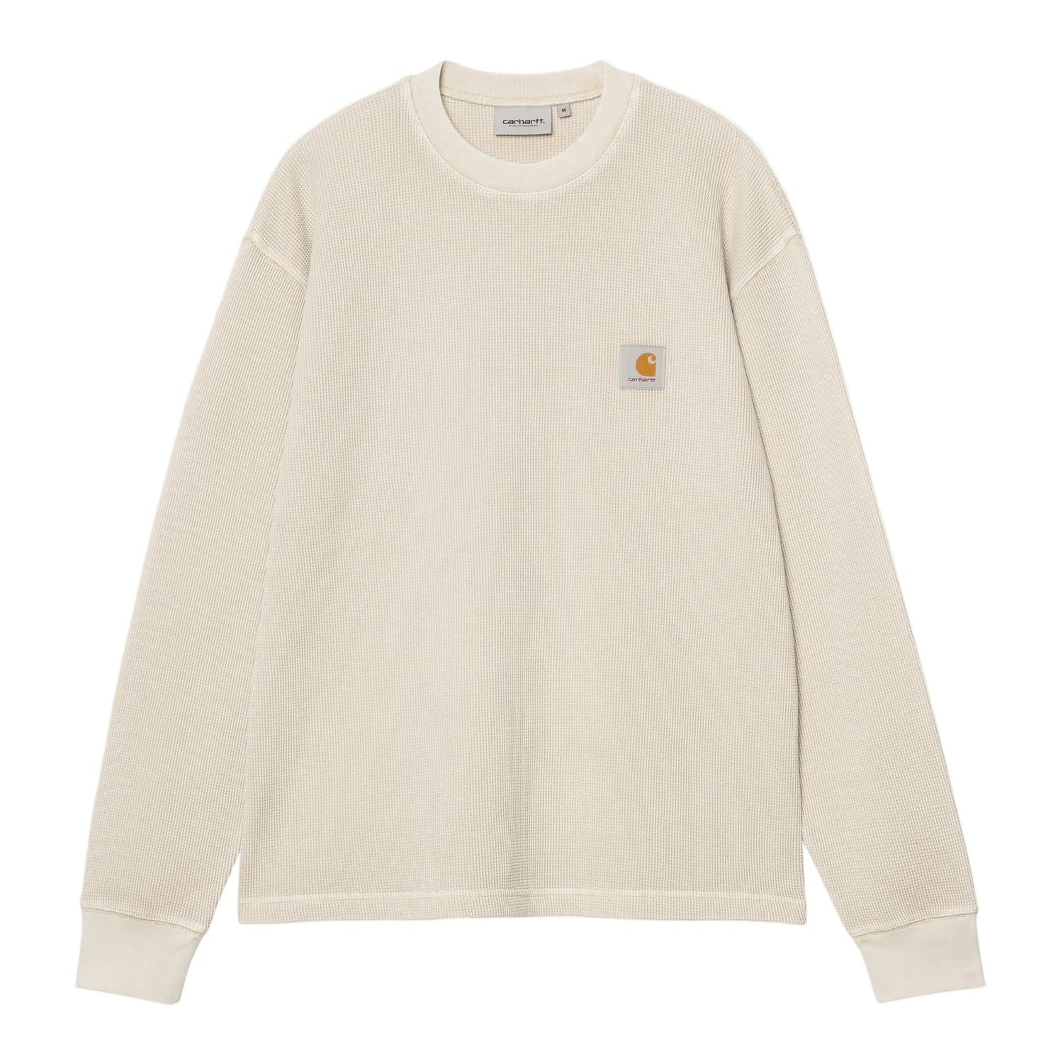 L/S VISTA WAFFLE T-SHIRT FLEUR DE SEL GARMENT DYED