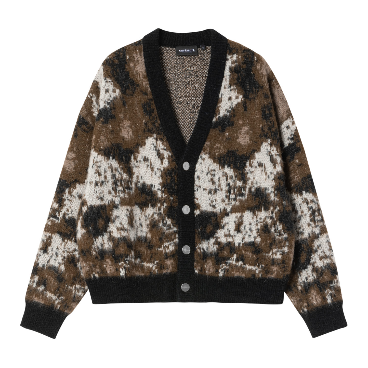 W' MERLIN CARDIGAN WILD DOG JACQUARD